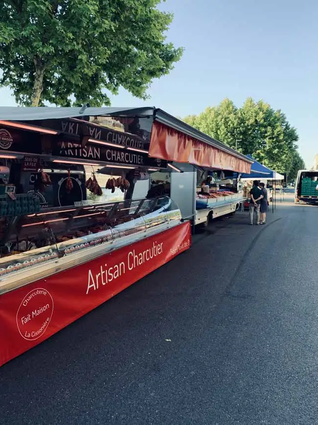 Devanture Stand de Marché